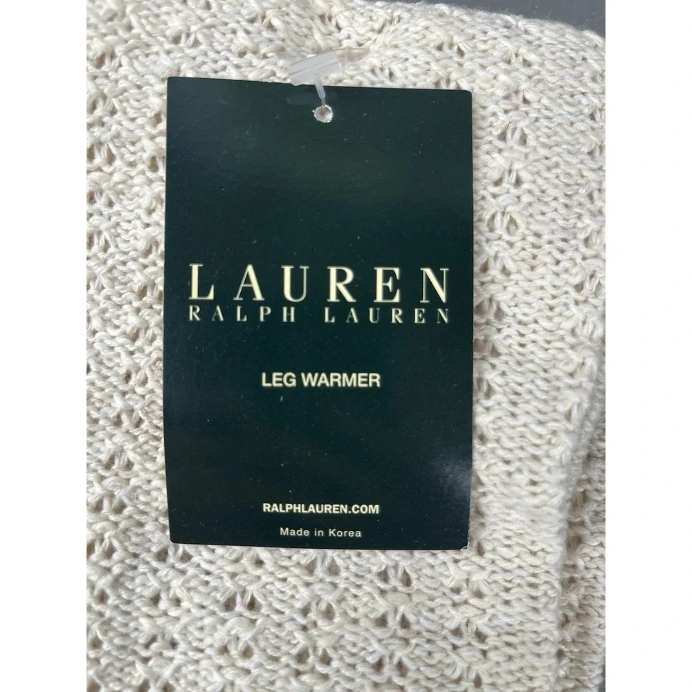 Lauren Ralph Lauren Leg Warmers Vintage - Sock Size 9-11 - NWT
